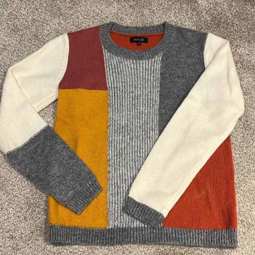 Roolee Patch Work Sweater